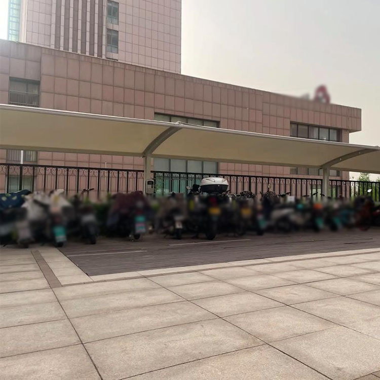 神木县膜结构电动车棚